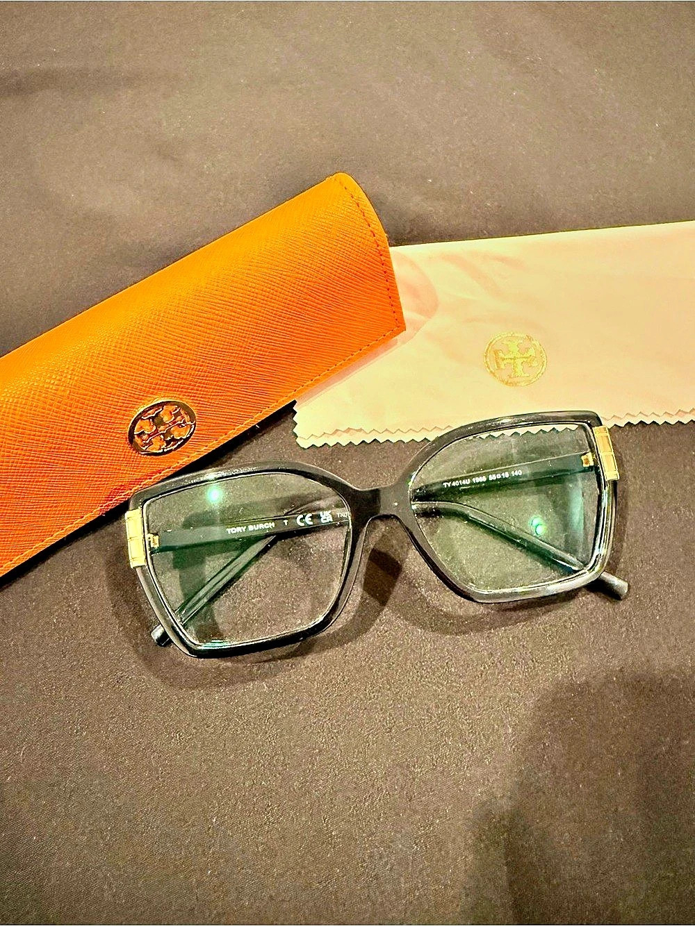 Tory Burch TY4014U Rectangular Eyeglasses Black